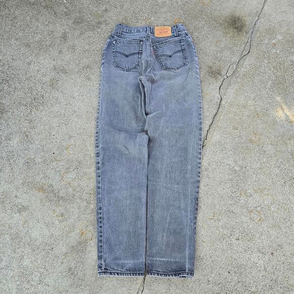 Vtg 80s 90s LEVI'S 501xx 501 Faded Plain Straight Leg Denim Jeans Sz 11 USA - Picture 1 of 7